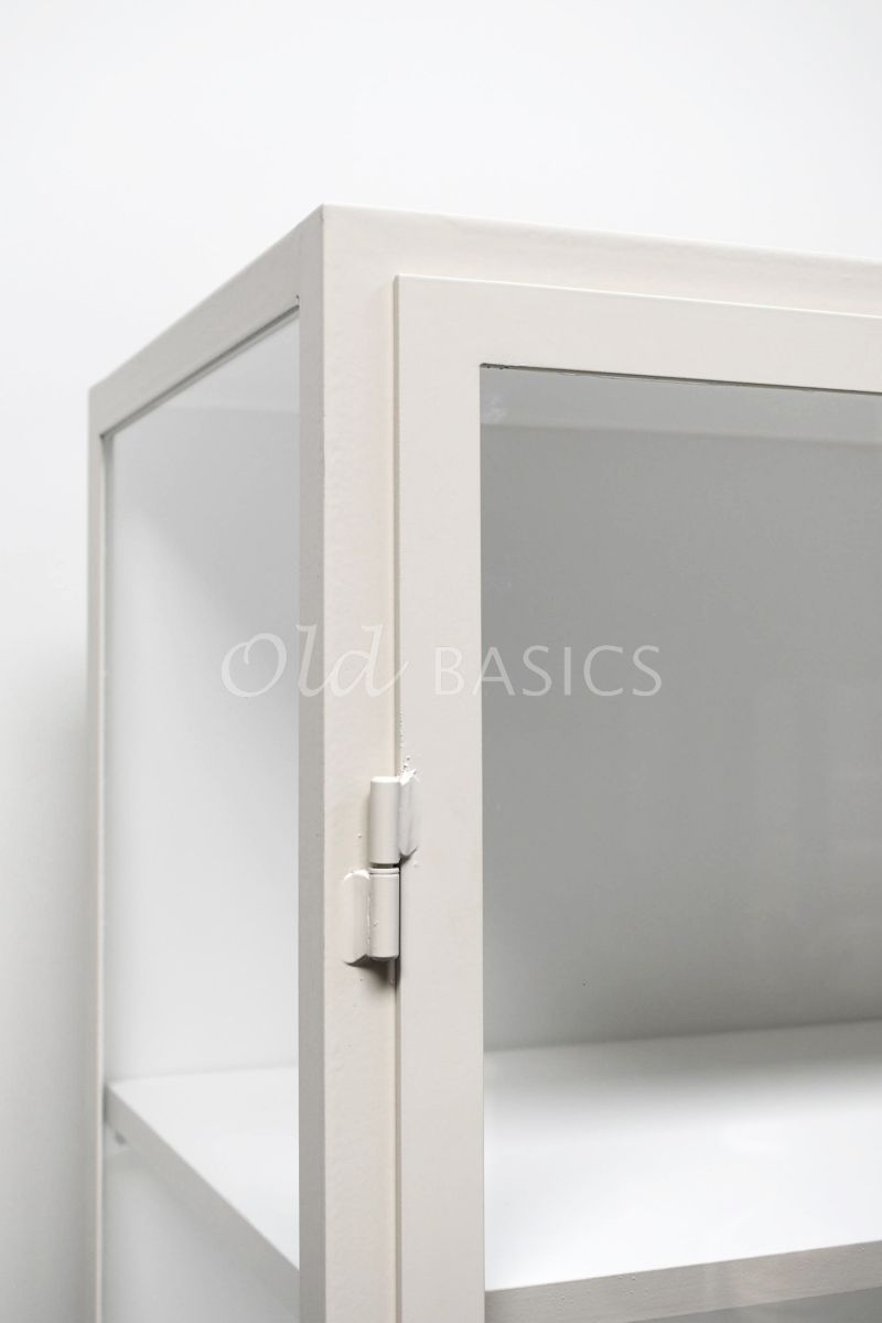 Detail van Apothekerskast Demi Lovely Linen, 4 deuren